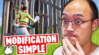 ALORS J'AI ESSAYÉ LA MODIFICATION SIMPLE COMPLÈTEMENT CHEAT SUR FORTNITE...