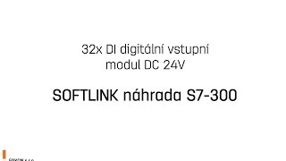 SIMATIC náhrada S7-300 | 32x DI digitální vstupní modul DC 24V, náhrada za 6ES7321-1BL00-0AA0