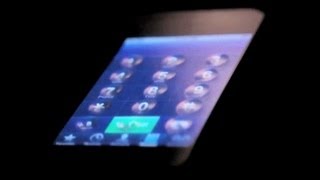 Morphing touch screen gives buttons to the button-less
