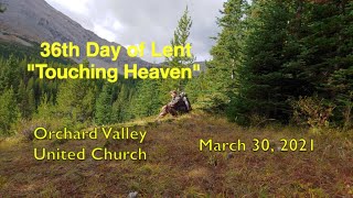 Rev. Don's 36th Day in Lent Reflection