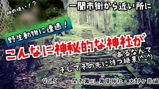 地元のパワースポットで神の使いに遭遇!?神秘の参道!!名刀舞草!!日本刀発祥の一関市舞川 舞草神社に行ってきた～!!ジンバルカメラＦＩＭＩ　ＰＡＬＭで撮影!!