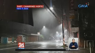 24 Oras: Ilang lugar sa Bicol Region at Southern Luzon, binaha dahil sa malakas...