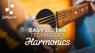 Easy Harmonic Exercises - Guitar Technique Tutorial