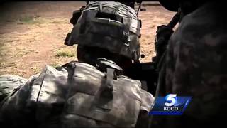 On the Road:  Fort Sill, artillery training