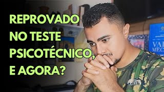 Fui eliminado no teste psicológico,vou ter que refazer todos os testes? #concursopublico