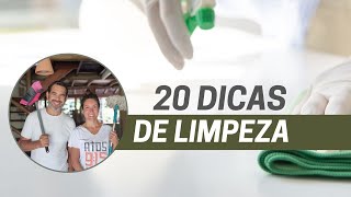 20 dicas de limpeza para quem NÃO TEM DIARISTA