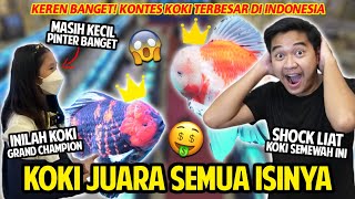 TOTAL IKAN KOKI DISINI MILIYARAN! JURINYA MASIH KECIL?! GREBEK KONTES KOKI TERBESAR DI INDONESIA!