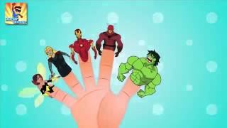 Finger Family Avengers Family   Finger Family Songs For Children   Finger Family Parody