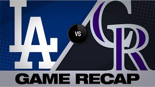 6-run 6th propels Dodgers to a 10-5 victory | Dodgers-Rockies Game Highlights 6/30/19