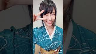 【TikTok】着物の美人な人　S00037 #shorts