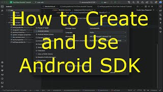 How to Create and Use Android SDK as AAR File | Kotlin DSL | Android Studio Tutorial