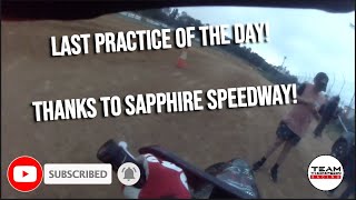 LAST PRACTICE OF THE DAY! 2016.10.29 - Sapphire / Bega Speedway - Practice 5 - Goggle Camera