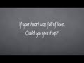 Birdy - 'Not About Angels' Lyrics