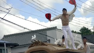 八田荘だんじり祭：大池パレード  その1 出発式_2019