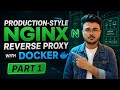 NGINX Reverse Proxy in Production with Docker |  Workshop Part 1 | Euron