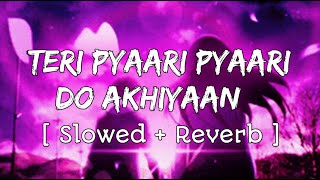 Teri Pyaari Pyaari Do Akhiyaan [ Slowed + Reverb ] Bhinda A & Bobby L | LoveShineVibes