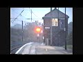 class 37 37675 passes through alnmouth station light engine 08 1996