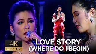 Love Story (Where Do I Begin) LIVE! - Regine Velasquez - HD / Enhanced