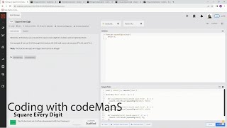 Codewars 7 kyu Square Every Digit Javascript