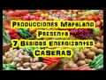 7 Bebidas Energizantes Caseras/ Homemade Energy Drinks