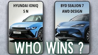 ⚡Hyundai Ioniq 5 N vs BYD Sealion 7⚡