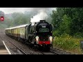 35028 Clan Line storms Gomshall | Belmond British Pullman - 16.08.19