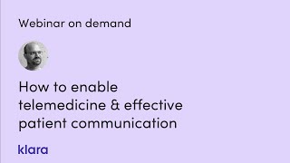 How to enable telemedicine and effective communication