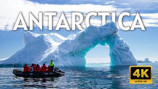 Antarctica 4K | Scenic Relaxation Film with Calming Music | The Ultimate White Continent Journey