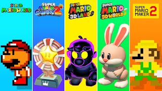 Evolution of Secret Final Levels in Super Mario Games (1990-2022)