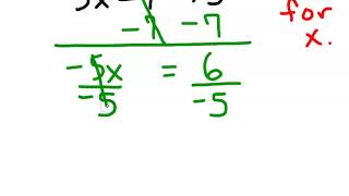 Error Analysis - Where's the Error? (Solving Single Variable Equations)
