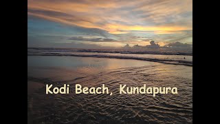 Kodi Beach Kundapura | Sun Set at Kodi Beach | Colorful Sun Set | Kundapura | Kodi Beach