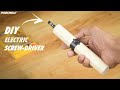 Making a Rechargeable Screwdriver From DC Motor | Very Powerful