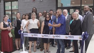 Residents start moving into new Lancaster affordable housing, The Apartments at College Avenue