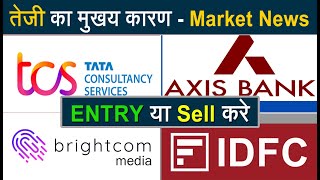 Stock Market News- Nifty Top Gainers Technical Analysis #BCG #TCS #IDFC  #Axisbank