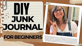 Making a Journal for Beginners / No Special Tools Needed