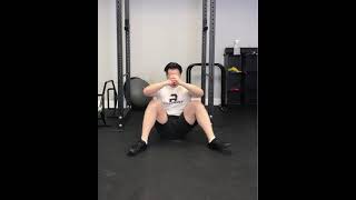 90/90 Hip Thrust - Hip internal rotation and extension mobility exercise