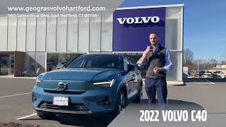 2022 Volvo C40 Full Walk Around Review and Test Drive | New Electric Volvo