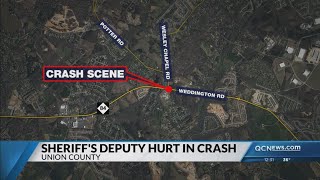 Union County Sheriff’s deputy in stable condition after crash