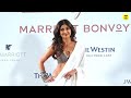 shilpa shetty made breathtaking appearance in white saree at marriott bonvoy party