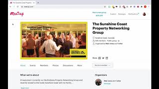 How To RSVP to Sunshine Coast Property Networking Group