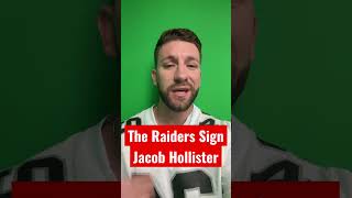 Raiders Sign Jacob Hollister After Darren Waller & Hunter Renfrow Injury | #shorts