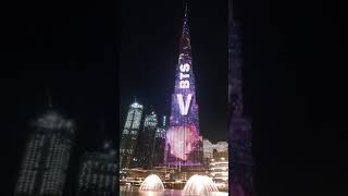 BTS V (Kim Taehyung)'s Birthday Production at the Burj Khalifa and Dubai Fountain