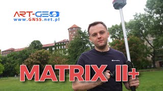 Art-Geo MATRIX II+ pomiar niedostępnych punktów odbiornikiem GNSS z wbudowanym laserem