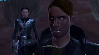 SWTOR - What happens if the Sith Warrior travels to the Oasis with perfect neutrality?