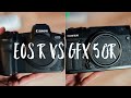 Canon EOS R vs Fujifilm GFX 50r