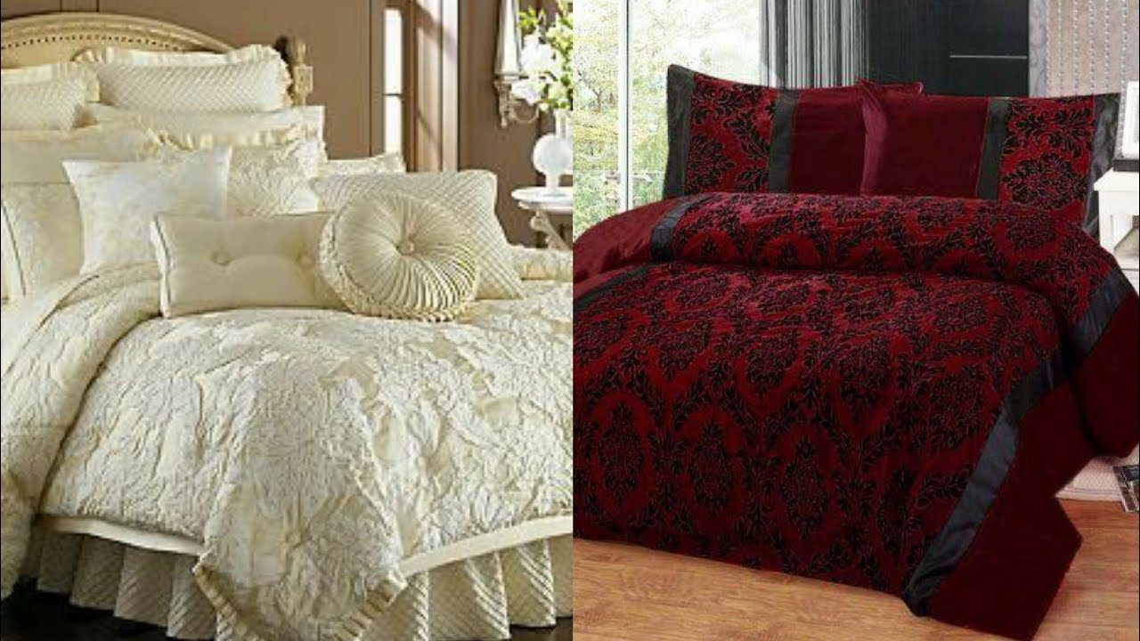 Luxury Bedding Set Designs || Very Stylish Bedding Sets - YouTube