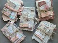 Crochet Junk Journal Collection Flip Through- ALL SOLD!  TY!!