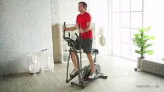 Body Champ BRM3780 2-in-1 Elliptical Dual Trainer with Seat - Product Review Video