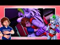 Try Not to Laugh FNAF ANIMATIONS Challenge with Roxanne Wolf and Gregory Part 2