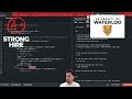 University of Waterloo Student ACES Coding Interview! (Strong Hire)